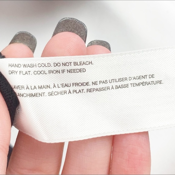 🖤 Alfred Sung Black Sweater with Layered Hem | Size Small 🖤 - Picture 12 of 12